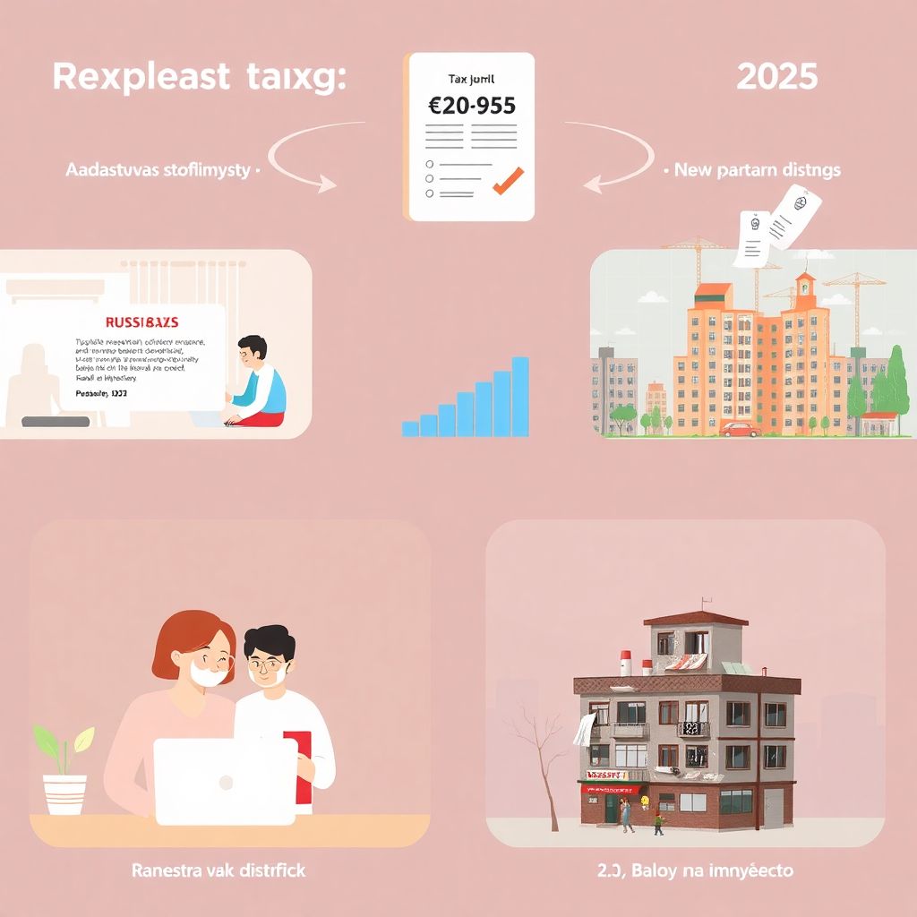 Изменения в кадастровой стоимости и налогах на недвижимость в 2025 году
