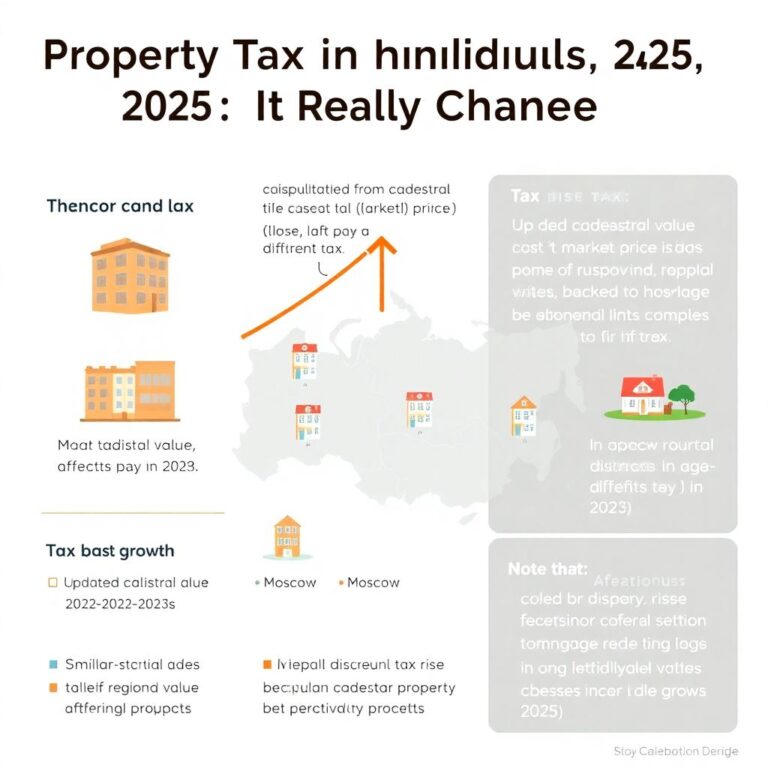 Изменения налога на имущество для физических лиц в 2025 году